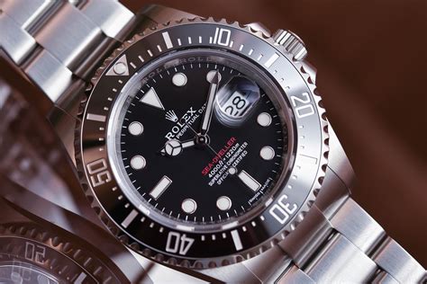 rolex sea-dweller red prix|rolex sea dweller price new.